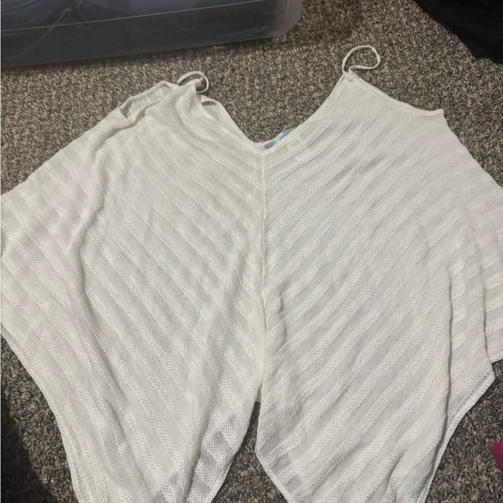 White Knit Sleeveless Top